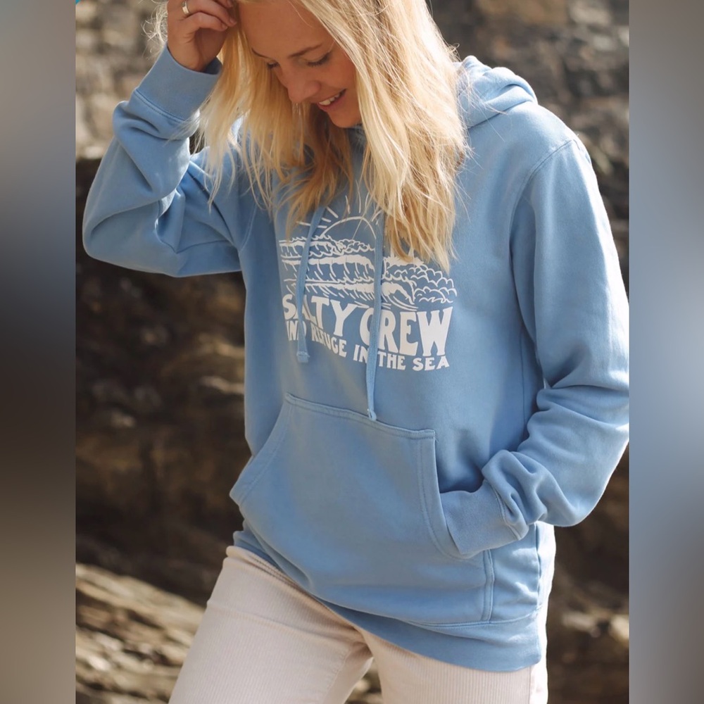Salty Crew Light Blue Hoodie